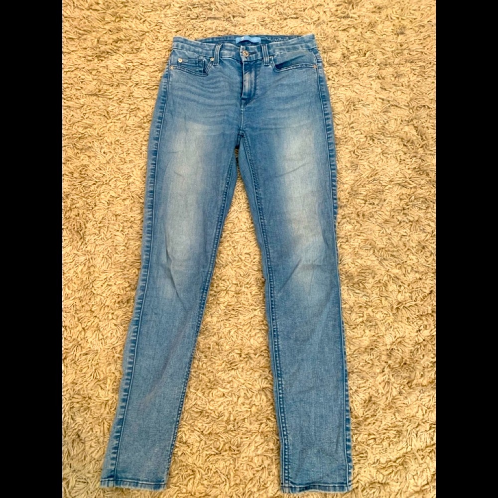 7  For All Mankind | b(air) High Waist Skinny Jeans